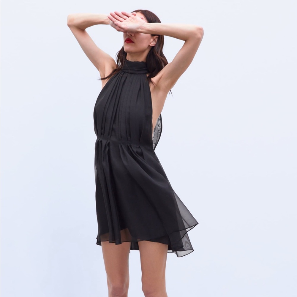 Zara mini organza dress - worn once!